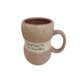 thumbnail image 1 of Injueey Taza de café de cerámica de lana de dibujos animados Multicolor, regalos de Navidad, taza de desayuno con mango, taza de té de la leche para Teteras Rosado rojo Degradado Injueey HA081017-02, 1 of 1