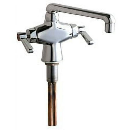 Chicago Faucets 51-E35ab Commercial Grade Single Hole Laundry / Service Faucet - Chrome