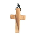 thumbnail image 4 of Collares de cruz de madera CUTICAT Creativos con cordón 81 cm para Cumpleaños Aniversario Navidad, 4 of 8