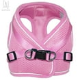 thumbnail image 4 of Gustave Soft Mesh Pet Dog Harness and Leash Set, No-Pull Pet Harness Adjustable Reflective Breathable Mesh for Small Medium Dogs and Cats (Pink, Size S), 4 of 10