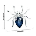 thumbnail image 3 of Fiudx Clip de Ventilación con Forma de Araña de Diamante, Diseño Realista, Difusor de Aceite de Aromaterapia, Frescura Duradera, Decoración para La Ventilación Del Coche, Uso En Casa o En La Oficina,, 3 of 3