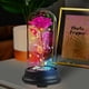 thumbnail image 3 of Rosa de cúpula con luces LED, regalo de rosa de cristal eterna, rosa encantada para siempre, regalo de cumpleaños para aniversario, día de San Valentín, día de la madre, boda, pequeño, 3 of 5