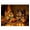 2PCS, variant on 2 Pack Fall Harvest Lighted Resin Cottage Figurines, 7.5 Inch LED Light Up Pumpkin & Fruit Harvest House Set for Thanksgiving Autumn Tabletop Home Decor