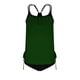 thumbnail image 5 of Tankini de moda para mujer, color sólido con cojín en el pecho y sin soporte de acero, traje de baño holgado con cordón dividido, traje de baño de dos piezas para mujer, trajes de baño tankini para mu, 5 of 5