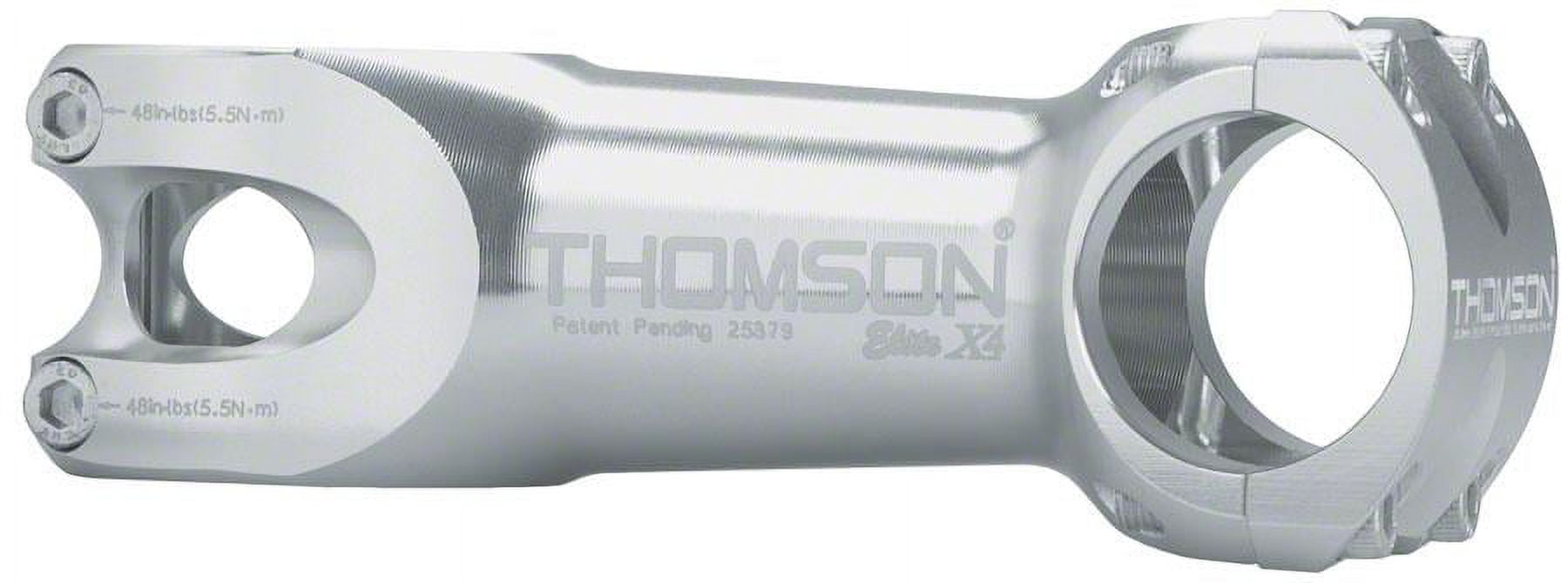 Thomson Elite X2 Road Stem 130mm +/-17 degree 31.8mm 1-1/8