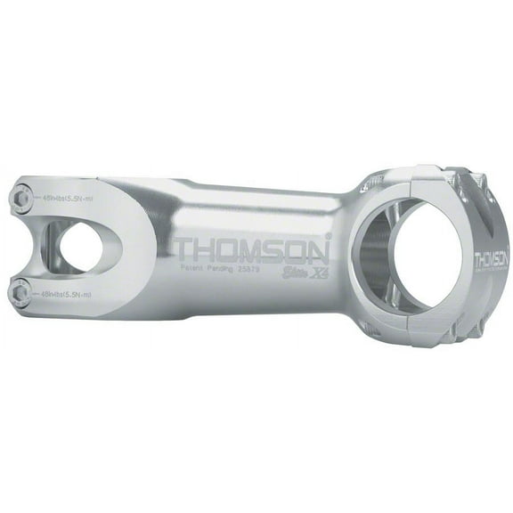 Thomson Elite X4 Mountain Stem 120mm 31.8 Clamp  /-10 1 1/8 in Silver Aluminum