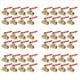 thumbnail image 1 of 48PCS 1/4 Pulgadas Interruptor de de VáLvula de Bola de LatóN de Servicio Pesado ConexióN de Tubo de Rosca NPT Macho y Hembra, 1 of 5