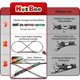 thumbnail image 4 of Set de tren Hot Bee con mando a distancia, humo, luz y sonido, 4 of 7