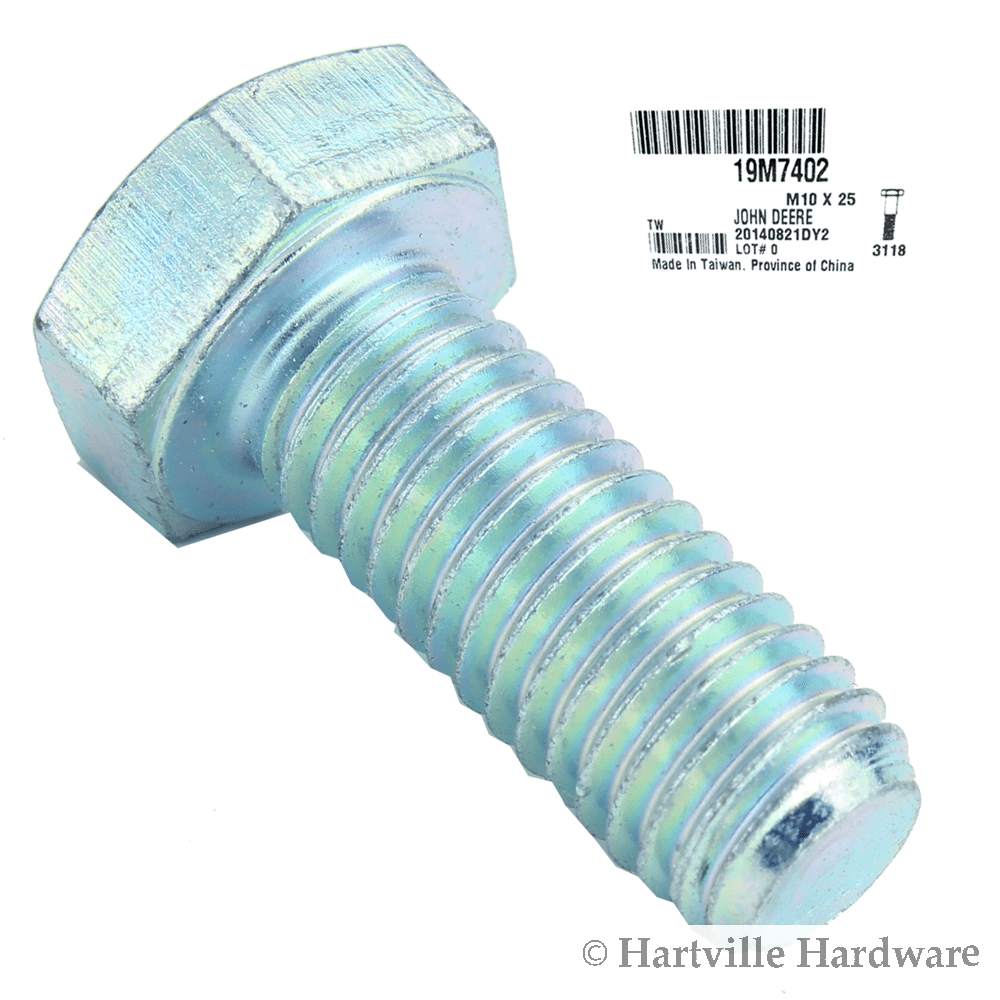 John Deere Original Equipment Cap Screw 19M7402