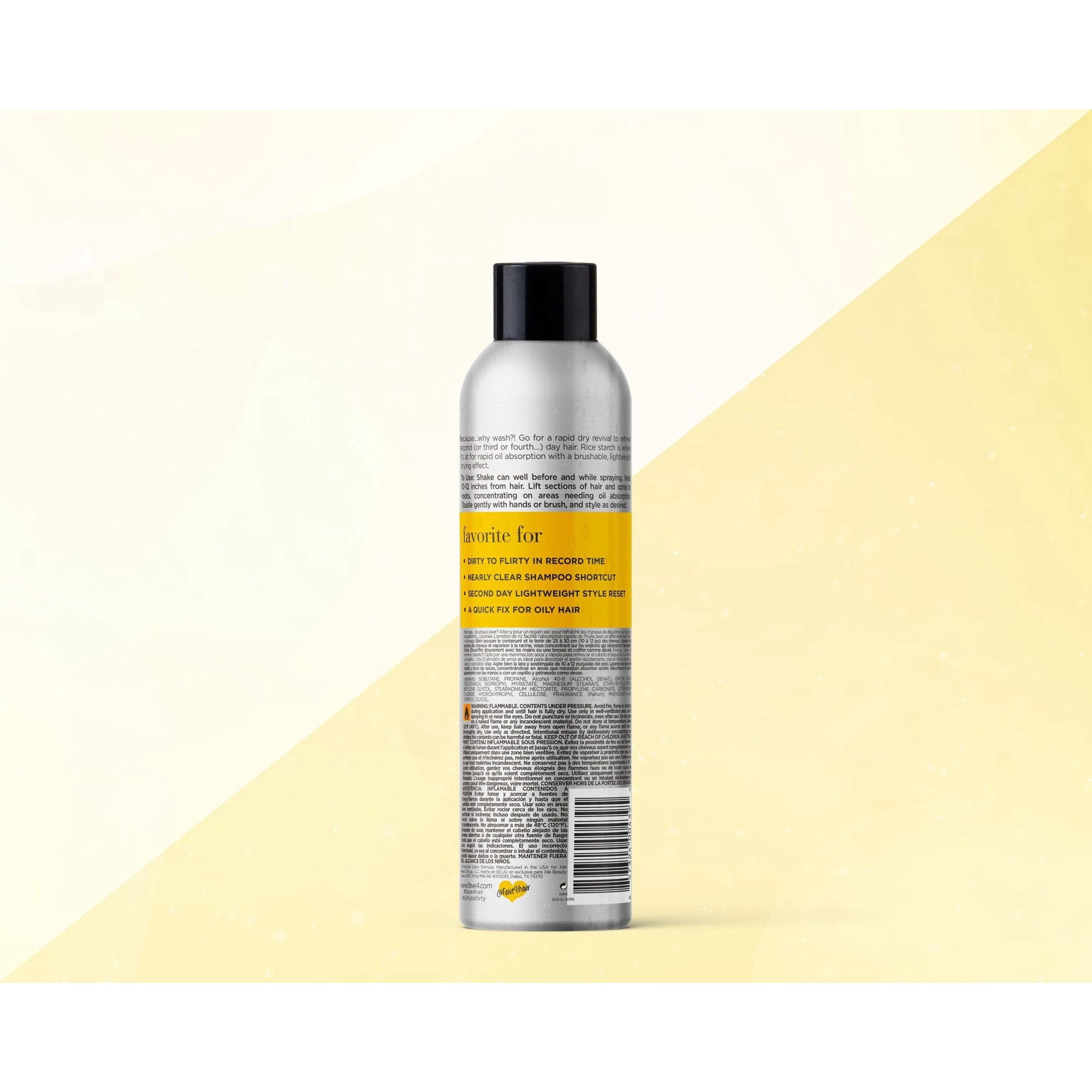fave4 Dirty to Flirty Dry Shampoo 5 oz - Pack of 2