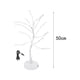 thumbnail image 3 of Cable de cobre, para árbol, batería recargable, luz de noche de Navidad, bonsái creativo, bonsái, regalos para interiores de , de Pentagrama 60LED Yinane Lámparas de árbol, 3 of 8