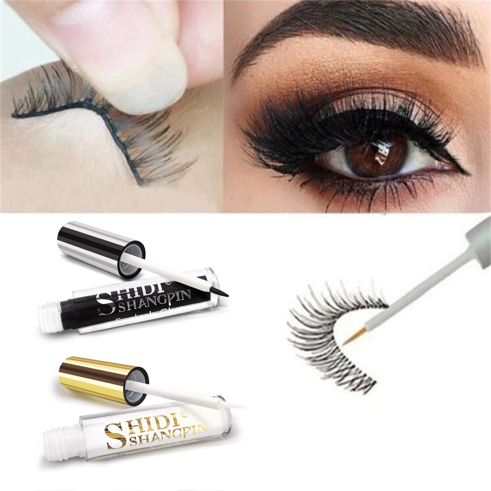 DUHGBNE Eyelash Adhesive Glue Adhesive Super Eyelash Glue Eyelash False