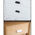 thumbnail image 3 of 4 Pack Self Adhesive Handles For Kitchen Cupboard Drawer Window Sliding Door, 3 of 5