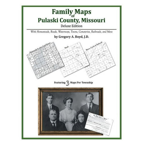 Family Maps of Pulaski County, Missouri (Paperback)