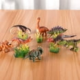 thumbnail image 4 of kusrkot Simulation Animal Action Figures Toys Life Animal Figurine Toys Home Decor Collection Animal World Miniature Kit for Kids Children Toys 18 Pcs, 4 of 9