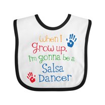 Inktastic Salsa Dancer Future Boys or Girls Baby Bib