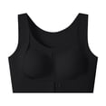 thumbnail image 7 of Wireless Bras for Women Comfort Bras T-shirt Bras for Ladies Older Womens Bras Push up Bra Full Coverage Bralettes Lifting Bra Seamless Bra Everyday Bras,Black,L, 7 of 7