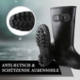 thumbnail image 3 of Botas de lluvia para mujer, botas de goma impermeables, transpirables, 3 of 7