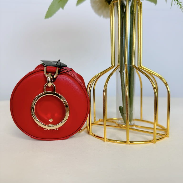 Kate Spade KE691 Disney Beauty And The Beasts Flora 3D Coin Purse Bag Charm  IN CANDIED