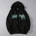 thumbnail image 4 of Long Sleeve Sweatshirt For Men Zip Up Hoodies Hip Hop Goth Print Street Fashion Unisex Drawstring Sweat Jacket 2025 Pullover Sweaters Winter Clothes, 4 of 5