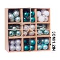 thumbnail image 2 of 99PC Christmas Decorations Plastic Christmas Ornaments Hanging Ornaments Christmas Tree Decoration, 2 of 5