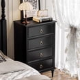 thumbnail image 6 of ABCISI 8 Pack Gold Cabinet Clover Knobs, Zinc Alloy Flower Ring Drawer Pulls, Cupboard Drawer Knobs with Screws, Furniture Hardware for Dresser Desk Vanity Kitchen Bathroom, 6 of 7