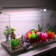 thumbnail image 3 of Unique Bargains 2 Pcs Aquarium Plants Decorations Artificial Aquatic Plant Yellow, 3 of 6
