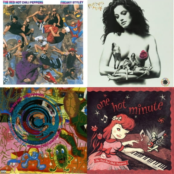 Freaky Styley & Mother's Milk & Uplift Mofo Party Plan & One Hot Minute [LP Vinyl Bundle]