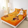 thumbnail image 4 of Feelyou Happy Thanksgiving Teens Twin Sheet Sets, Rustic Turkey Bedding, 3pcs, 4 of 7