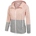 thumbnail image 2 of Fortune Women Waterproof Rain Jacket Hooded Windproof Windbreaker Climbing Coat, 2 of 5