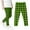 Green, variant on AJTQTH Kid Girls Buffalo Plaid Print Leggings Soft Stretchy Pants High Waist Slim Tights Cute Summer Yoga Pants Trousers for School Wearing Gray 5-6 Years