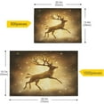 thumbnail image 4 of Golden Deer 500 Piece Large Jigsaw Puzzle for Adults - Game Interesting Toys - Hand Made Puzzles Personalized Gift, 20.5"x14.9", 4 of 7