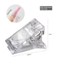 thumbnail image 4 of Shiny Nail Extension Gel Kit with Glitter UV Extension Gels Brush False Nail Tips Nail Extension Tips Clip Manicure Tool Set, 4 of 4