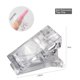 thumbnail image 4 of Shiny Nail Extension Gel Kit with Glitter UV Extension Gels Brush False Nail Tips Nail Extension Tips Clip Manicure Tool Set, 4 of 4