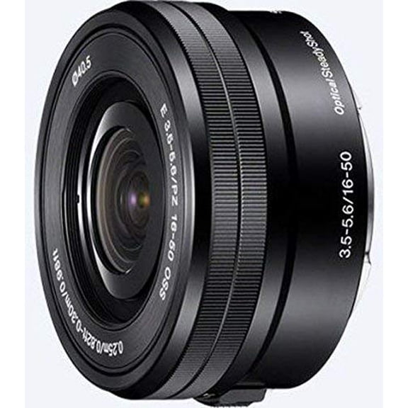 Restored Sony SELP1650PS E PZ 16-50mm f/3.5-5.6 OSS Zoom Lens for APS-C-Format E-Mount Ca (Refurbished)