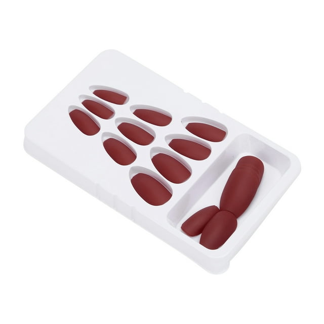 Women False Nails, False Color Nails Breathable Lightweight for Parties F127,F128,F129,F131,F132