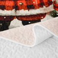 thumbnail image 5 of Manfei Elegant Christmas Animal Cow Bed Spread Queen,Western Xmas Festive Queen Coverlet Set,3pcs,1 Quilt and 2 Pillowcases, 5 of 7
