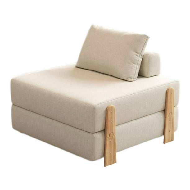 Sofá cama plegable Sofá cama Sofá cama minimalista versátil Asiento cómodo y plegable Sofá perezoso Sofá futón 90cmx90cmx40cm