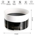 thumbnail image 2 of Turntable Food Storage Container for Cabinets, Dining, Countertops, Set of 4 Kitchen Cabinet Storage Bins, Organizer, 2 of 5