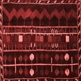 thumbnail image 1 of Ahgly Company Indoor Square Southwestern Red Country Area Rugs, 4' Square, 1 of 4