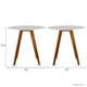 thumbnail image 3 of Mesa de Comedor Frankfurt Mundo In Circular Blanco 80 cm, 3 of 8