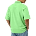thumbnail image 3 of Polo Shirts for Men Cotton Pique Short Sleeve Golf Shirts with Pocket Classic Casual Moisture Wicking Polos S, 3 of 8