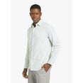 thumbnail image 5 of Chaps Men's & Big Men's Long Sleeve Texured Woven Shirt, Sizes S-3XL, 5 of 8
