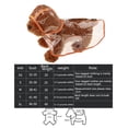 thumbnail image 5 of Methold Ropa impermeable transparente para perros y mascotas, chaqueta impermeable con capucha para mascotas, ropa pop Ropa para mascotas Naranja METRO, 5 of 5