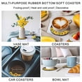thumbnail image 5 of Sunflowers Coasters Set of 2, Absorbent Coasters for Drinks, Wooden Yellow Summer Botanical Elegant Pastoral Coaster for Desk Coffee Table Protection, Home Decor House Warming Gifts 4", 5 of 8