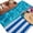 Blue Pink, variant on 5'x7' Area Rugs for Living Room Bedroom, Swimming Pool Washable Rug Carpet Runner Indoor Outdoor, Blue Summer Beach Sea Ocean Non Slip Floor Mats Area Rug for Kitchen, Nursery