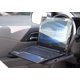 thumbnail image 4 of Steering Wheel Desk, Car Table Steering Wheel Tray and Vehicle Seat Mount Notebook Laptop Eating Desk,Food Eating Tray,Great Gift For Constant Travelers, Fits Most Vehicles Steering Wheels (Black), 4 of 5