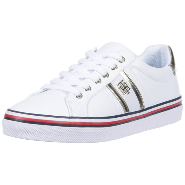 Zapatilla Tommy Hilfiger Fentii para mujer, color blanco, talla 9.5
