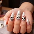 thumbnail image 4 of 3pcs Cartoon Nail Stamping Plates Spooky Vial Nail Art Templates Gothic Style Stainless Steel Image Plate Art Stencils with Tool, 4 of 9