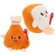 thumbnail image 5 of KAKOWELY 2 juguetes masticables para perros, adorables juguetes de peluche con diseño de dibujos animados para perros agresivos., 5 of 5